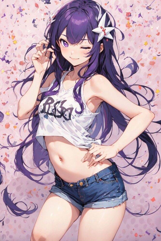 星野アイの私服グラビア