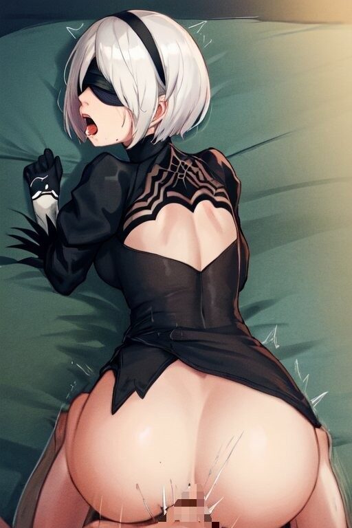 2Bとの後背位セックス