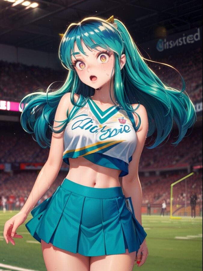 チアガールコスプレのラム