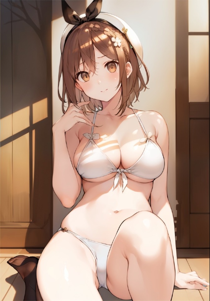白ビキニのライザ