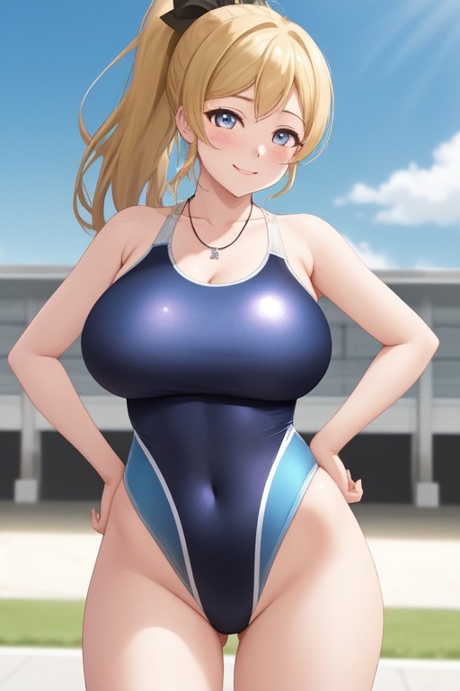 競泳水着の絢瀬絵里