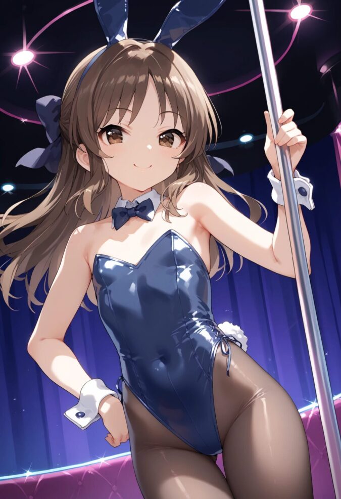 バニーガールコスチュームの橘ありす