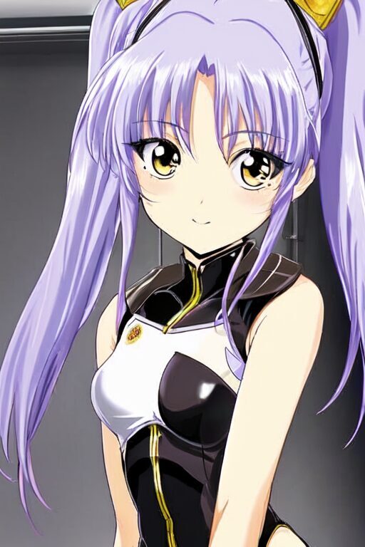 レオタード姿のホシノ・ルリ