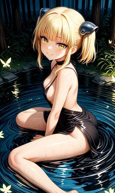 セクシーなドレスをきたイルイ・ガンエデン(スーパーロボット大戦)