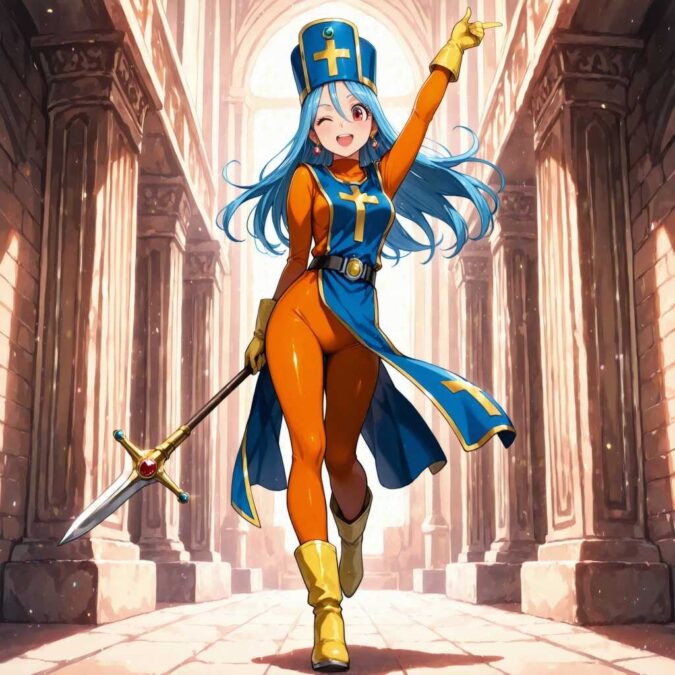 ギャルっぽいノリの女僧侶