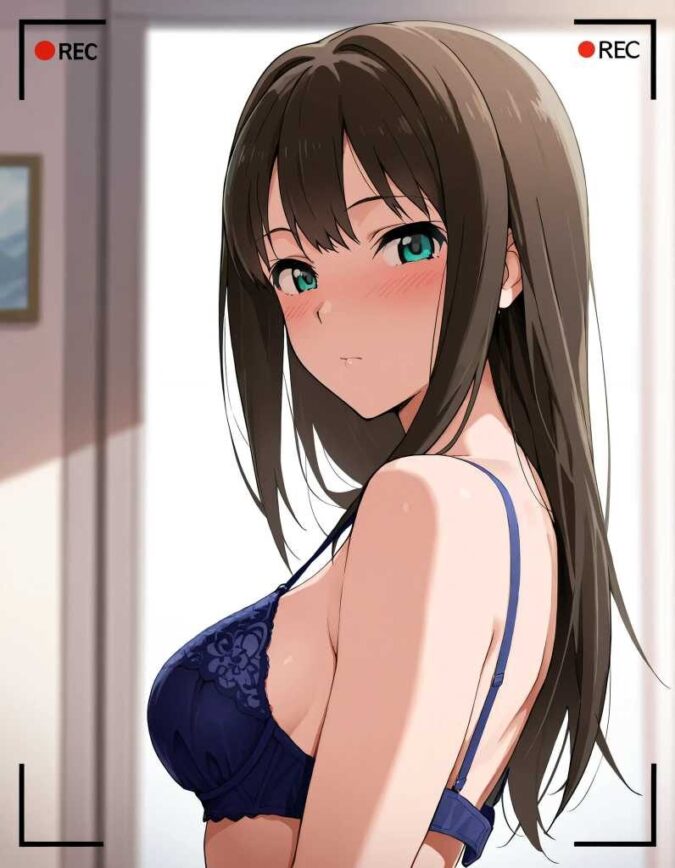 着替え中の渋谷凛(アイドルマスターシンデレラガールズ)