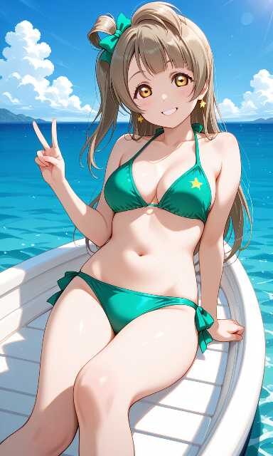 南ことりのビキニグラビア（ラブライブ）