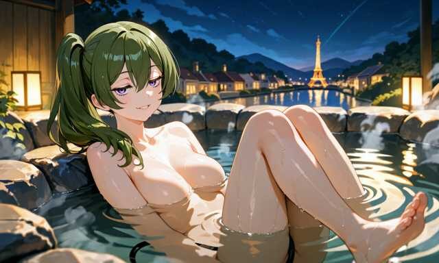 お風呂に入るユーベル（葬送のフリーレン）