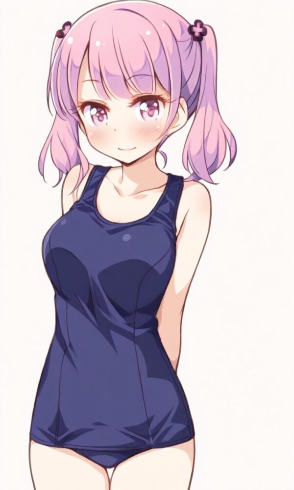 スクール水着の丸山彩(Bang Dreamガールズバンドパーティー)