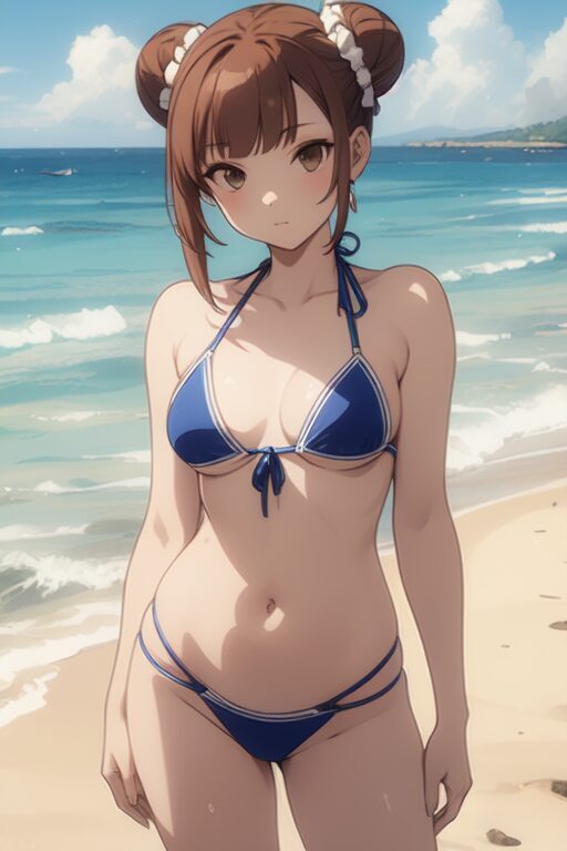 マイクロビキニを着たラオフェン(葬送のフリーレン)