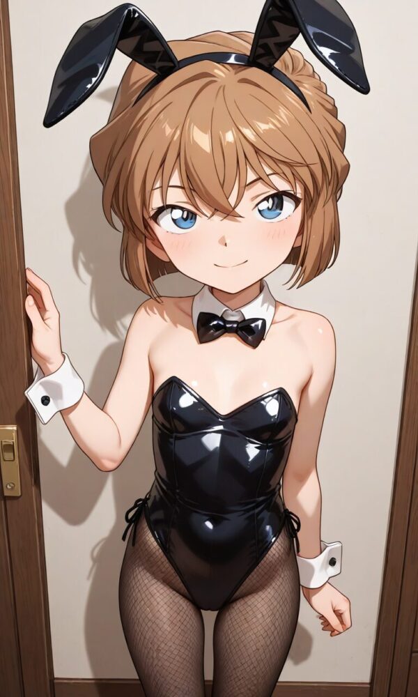 バニーガールコスチュームの灰原哀（名探偵コナン）