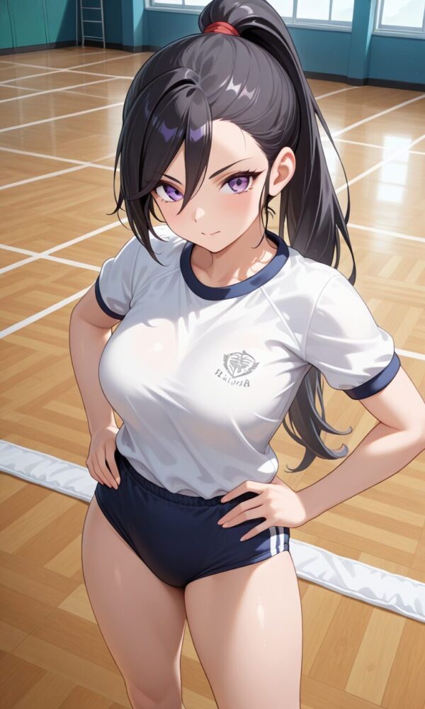 体操服ブルマを装備したマルティナ（ドラゴンクエスト11）