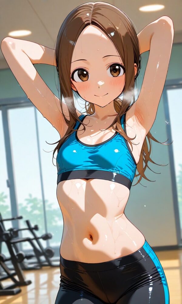 トレーニングウェアの高木さん（からかい上手の高木さん）