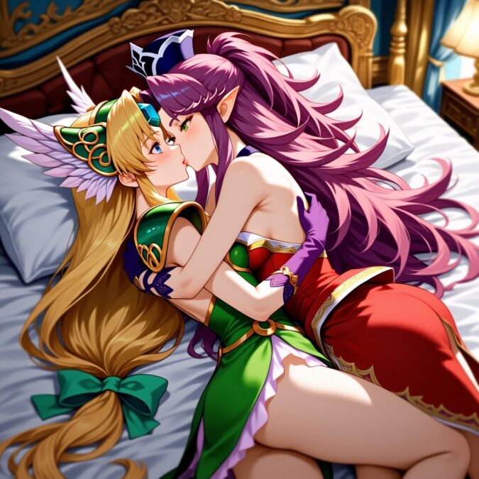 リースとアンジェラの百合プレイ（聖剣伝説3）