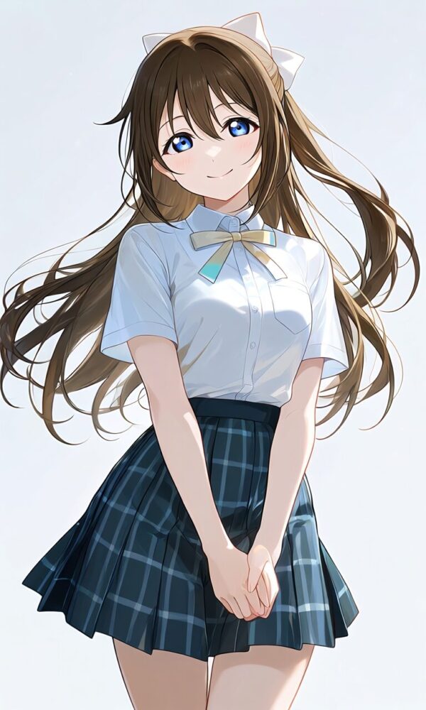制服姿の桜坂しずく（ラブライブスクールアイドルフェスティバル）