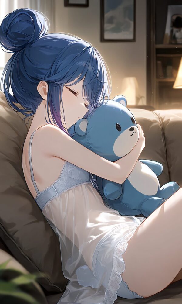 下着姿で眠る志摩リン(ゆるキャン)